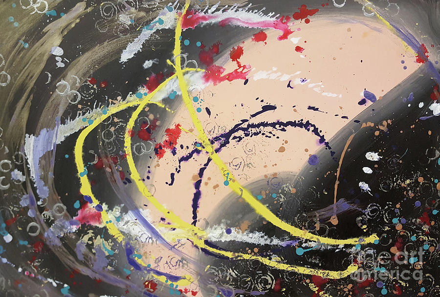 900x608 Supernova Painting By Cheryle Gannaway - Supernova Painting