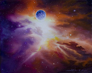 300x240 Supernova Paintings Fine Art America - Supernova Painting