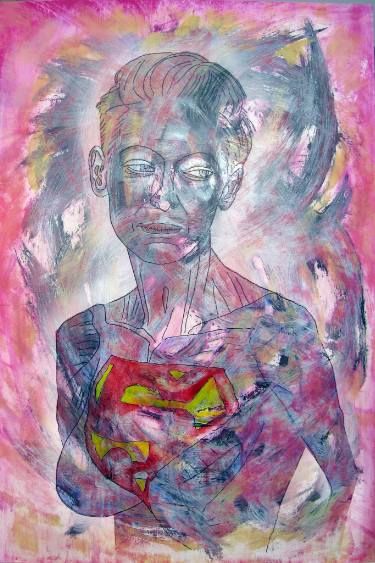 375x563 User No Longer Available Saatchi Art, Saatchi And Selling Art - Superwoman Painting