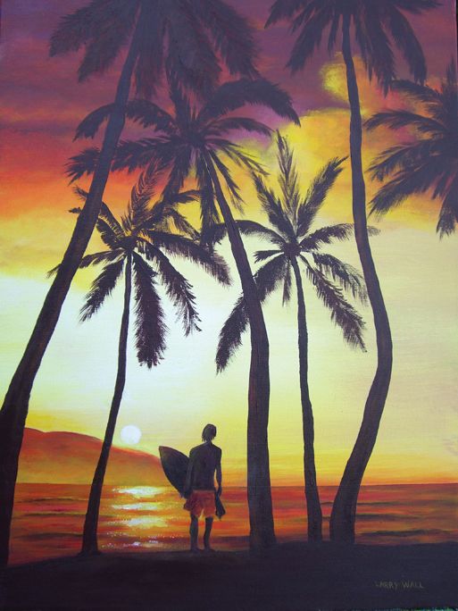 Surf Painting at PaintingValley.com | Explore collection of Surf Painting