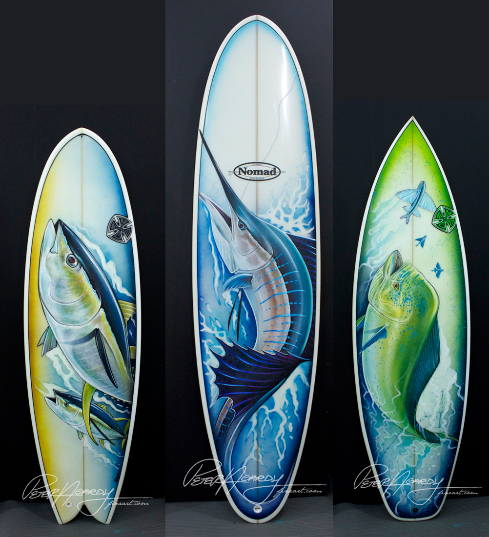 1002x1101 New Surfboard Art - Surfboard Painting