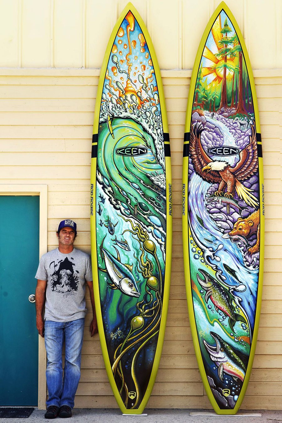 900x1350 Drew Brophy - Surfboard Painting
