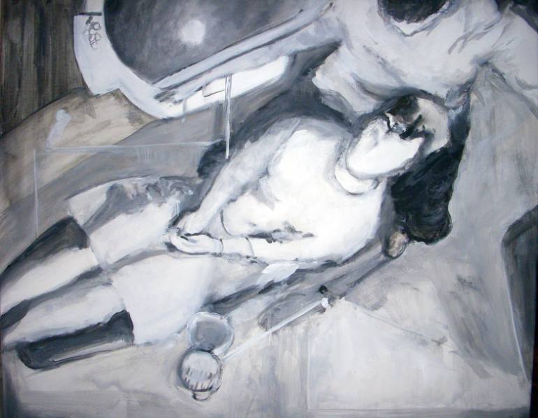 770x598 Saatchi Art Surgery Painting By Eddy Bosseno - Surgery Painting