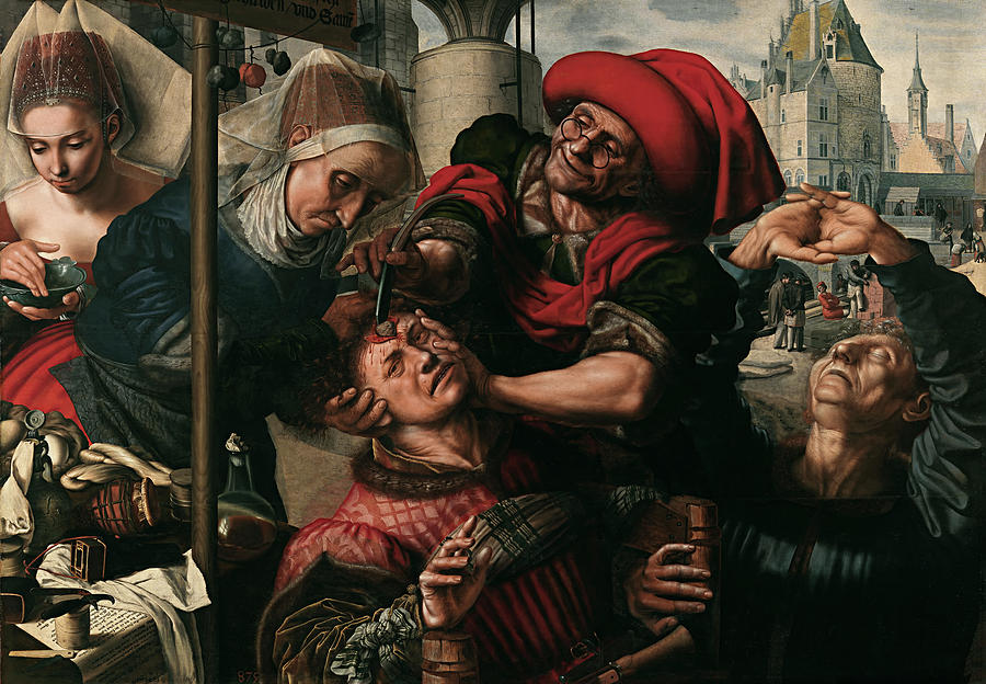 900x624 The Surgeon Painting By Mountain Dreams - Surgery Painting