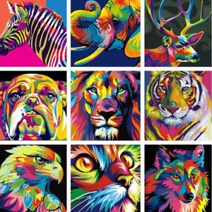 300x300 Paint By Number Kit Diy Acrylic Oil Painting On Canvas Colorful - Surprise Painting