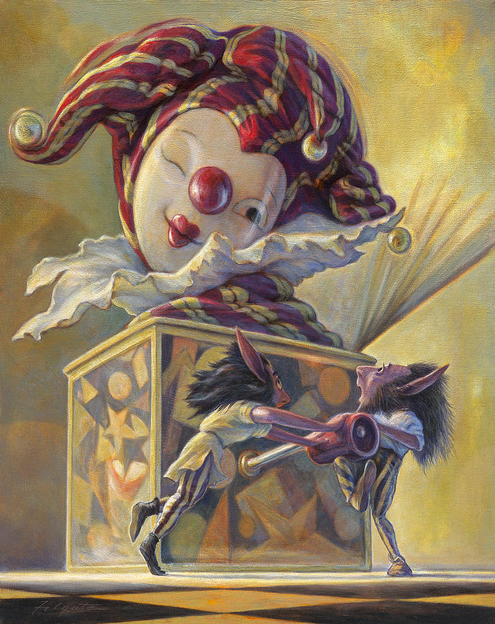 715x900 Surprise Painting By Leonard Filgate - Surprise Painting