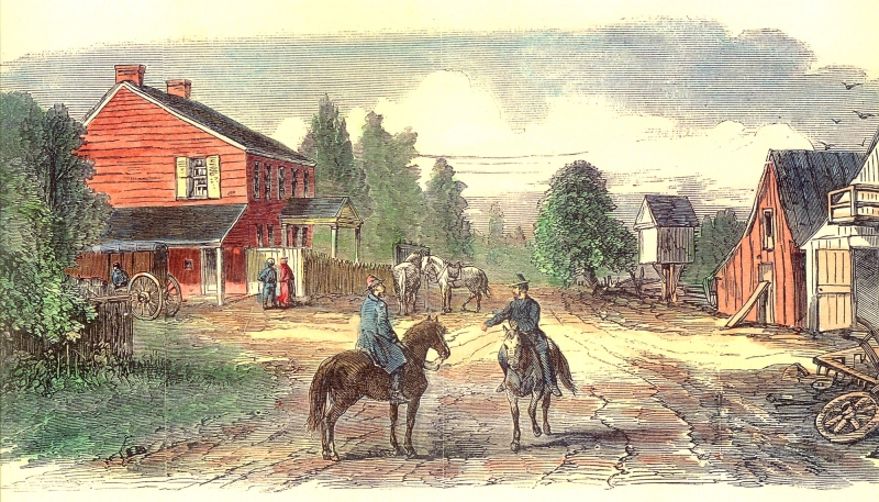 800x457 Surratt House Museum Southern Maryland Historic Horse Trail - Surratt Painting