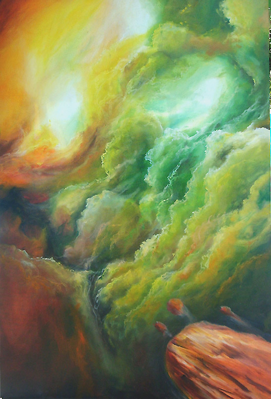547x803 Surreal Paintings - Surreal Cloud Painting