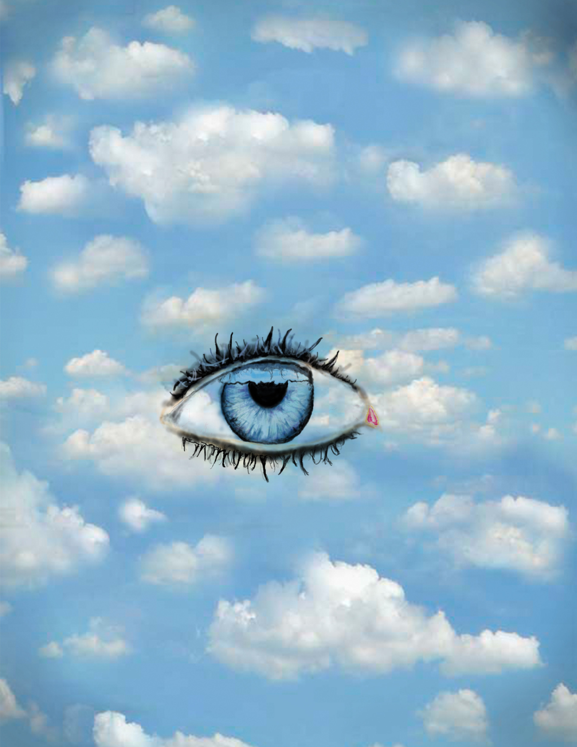 Surreal Eye Painting at PaintingValley.com | Explore collection of ...