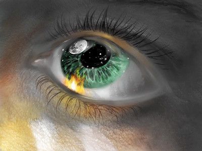 400x300 Surreal Eye Painting On Picterest Eyes The Windows To The Soul - Surreal Eye Painting