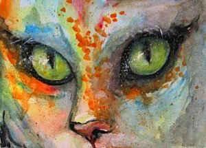 300x215 Surreal Eye Paintings - Surreal Eye Painting