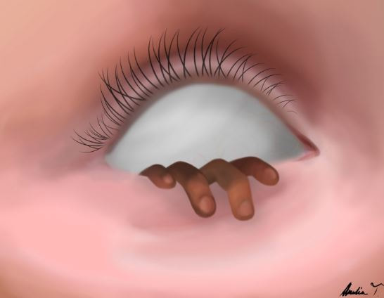 546x424 Surreal Features - Surreal Eye Painting