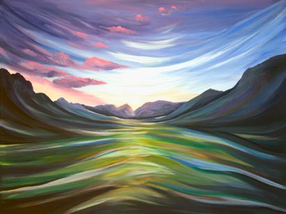 411x308 Diy Tips - Surreal Landscape Painting