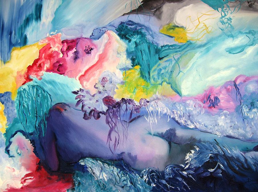 900x669 Surrealism Painting By Doris Cohen - Surrealism Painting