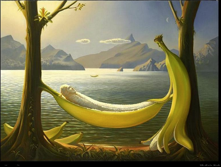770x581 Surrealistic Paintings By Vladimir Kush Vladimir - Surrealism Painting