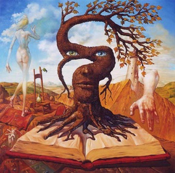 590x583 Famous Surrealism Paintings Surrealistic Painter And Follower - Surrealism Painting