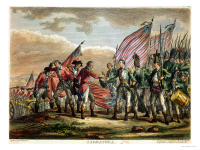 400x300 Surrender Of General Cornwallis - Surrender At Yorktown Painting