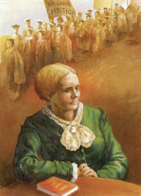 460x639 Susan B. Anthony - Susan B Anthony Painting