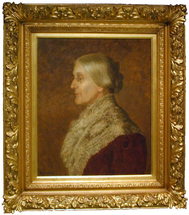 380x432 Susan B. Anthony Portrait - Susan B Anthony Painting