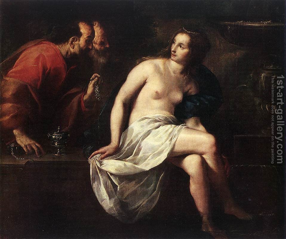 958x800 Susanna And The Elders Guido Cagnacci Reproduction 1st Art Gallery - Susanna And The Elders Painting