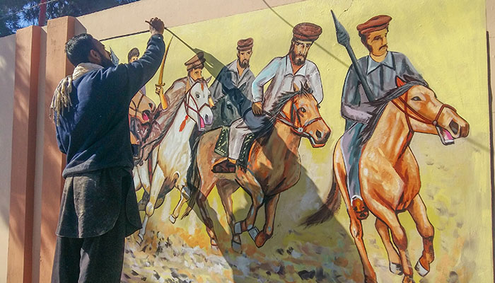 700x400 Kp Undertakes Project To Beautify Swat Pakistan - Swat Painting