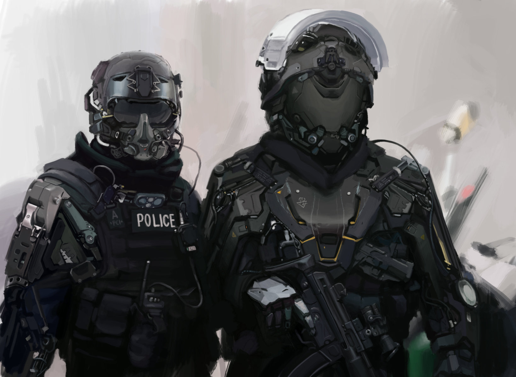 1639x1200 Alexander Koreshkov - Swat Painting
