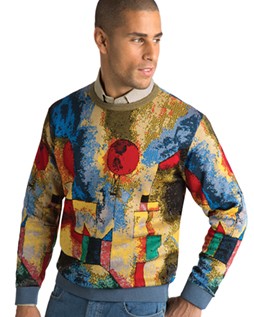 254x317 Limited Edition Art Sweater Inspired By Klee Painting St. Croix - Sweater Painting