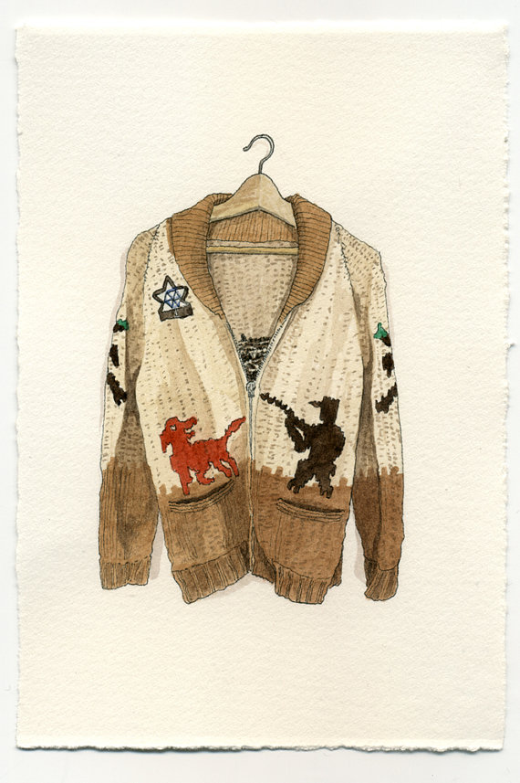 570x857 Mark Hall Patch Will Paint Your Clothes Things And Stuff About - Sweater Painting