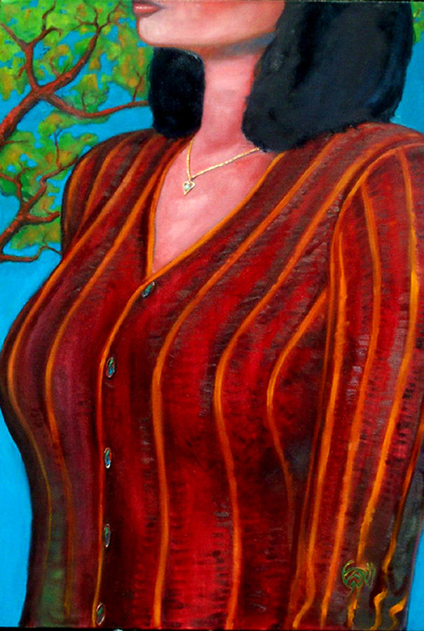 605x900 Sweater Weather Painting By T Ezell - Sweater Painting