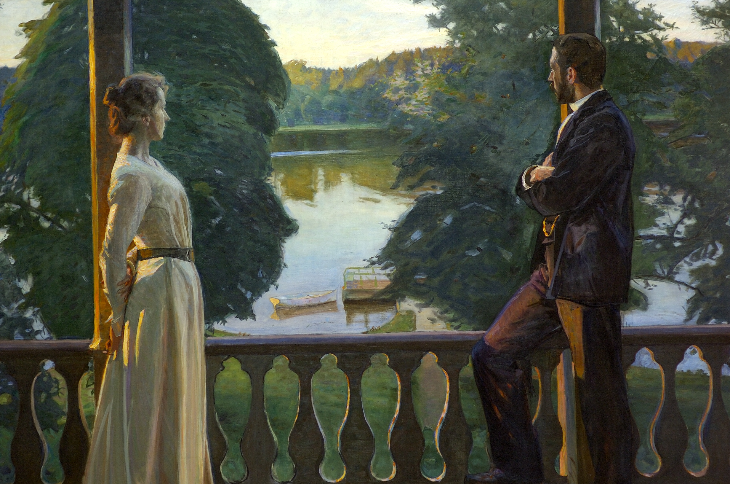 2464x1632 Filebergh Richard Nordic Summer Evening.jpg - Swedish Painting