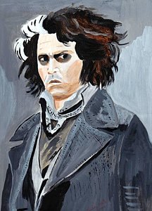216x300 Sweeney Todd Art Fine Art America - Sweeney Todd Painting