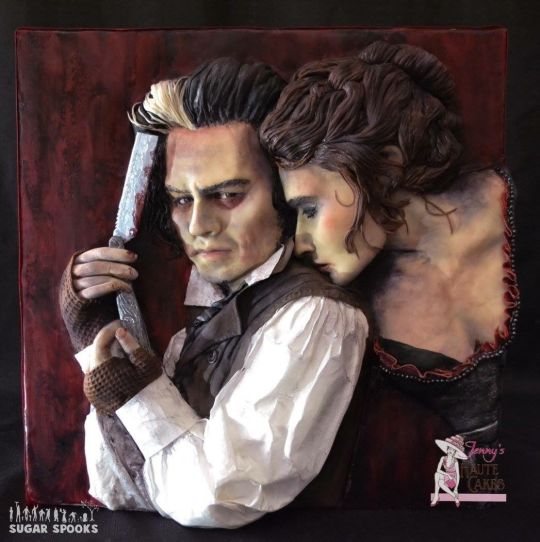 540x542 Sugar Spooks - Sweeney Todd Painting