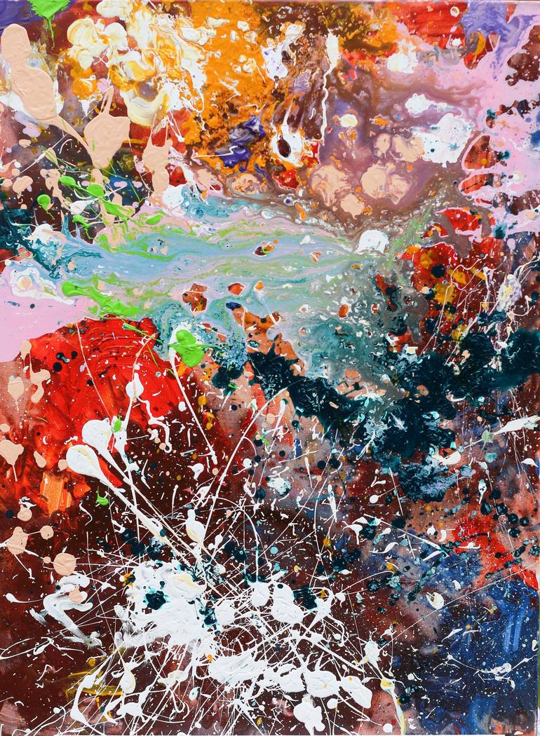 770x1050 Saatchi Art Universe Painting By Alicia Sweet - Sweet Painting