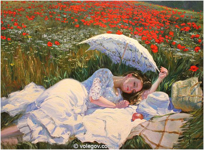 697x512 Sweet Dream, Painting, - Sweet Painting