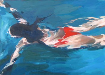 400x287 If It's Hip, It's Here (Archives) Artists Take The Plunge Part - Swimming Painting