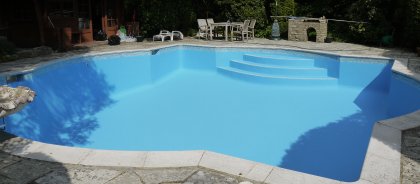 420x184 Acrylic Water Based Swimming Pool Paint And Paddling Pool Paint - Swimming Pool Painting