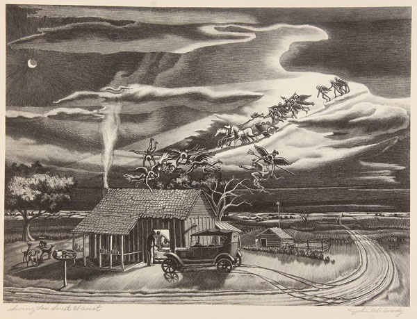 600x459 Swing Low Sweet Chariot By John Mccrady On Artnet - Swing Low Sweet Chariot Painting