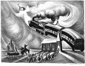 292x227 The Art Of Ruth Starr Rose Comes To Mount Airy - Swing Low Sweet Chariot Painting