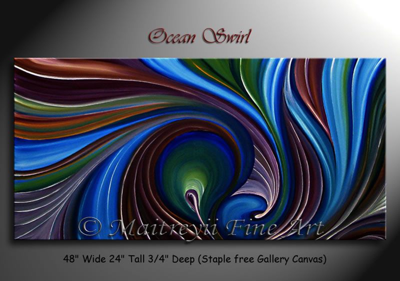 800x562 Ocean Color Abstract Paintings Abstract Paintingsabstract - Swirl Abstract Painting