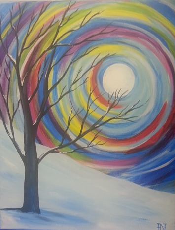 355x466 Winter Swirl 01222018 (6 8pm) - Swirl Painting