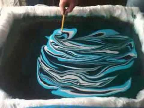 480x360 How To Swirl Paint A Guitar - Swirl Painting
