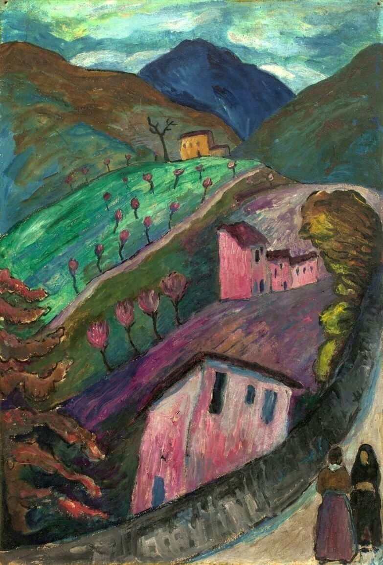 783x1155 Marianne Von Werefkin (Russian Swiss Painter) 1860 - Swiss Painting