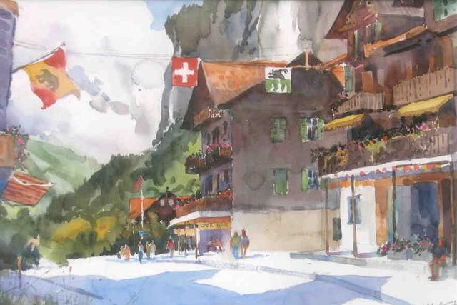 640x427 Switzerland 2018 - Switzerland Painting