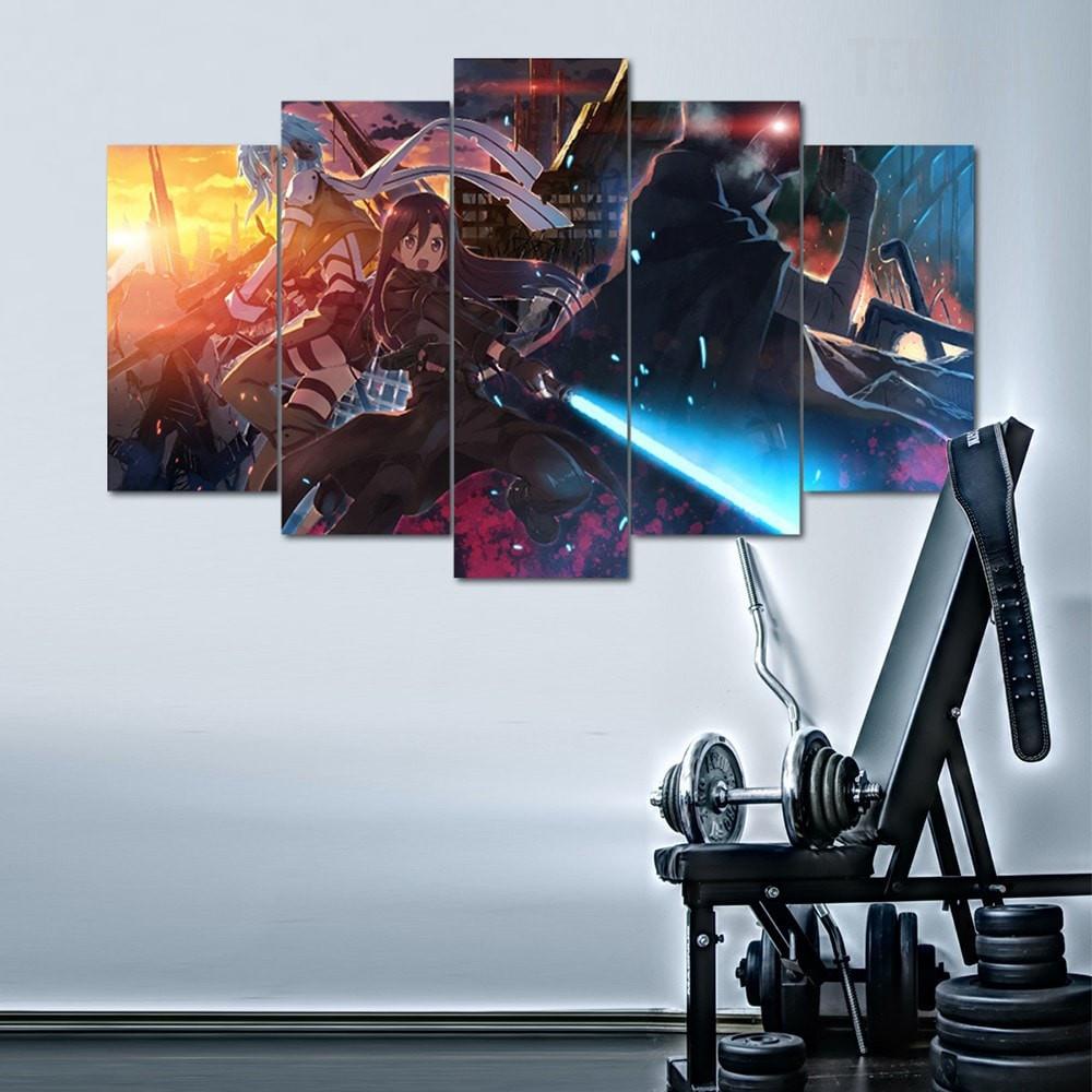 1000x1000 Sword Art Online V2 - Sword Art Online Painting