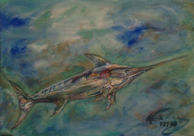 Swordfish Painting at Explore collection of