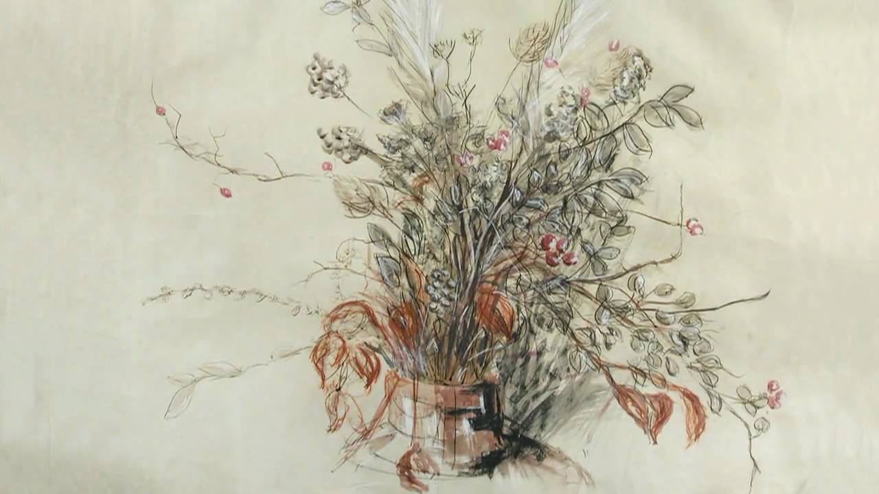 1280x720 Syd Barrett's Paintings And Drawing (Untitled And If You Go Rare - Syd Barrett Painting