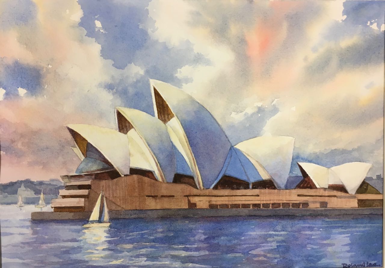 1280x890 Sydney Opera House Roland Lee - Sydney Opera House Painting