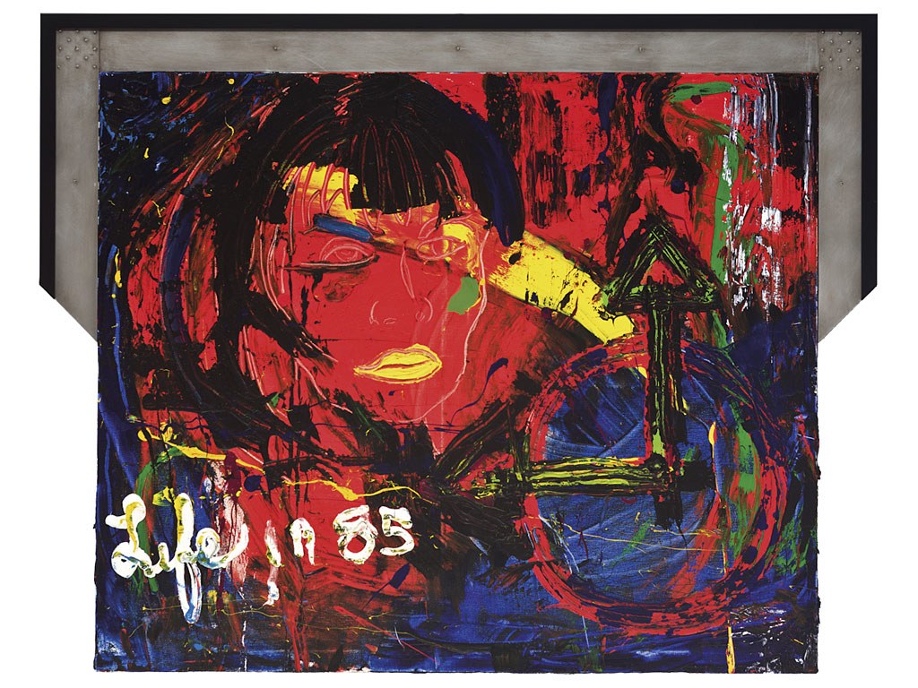 1024x768 Sylvester Stallone Has An Art Exhibit. In Russia. Of His Own - Sylvester Stallone Painting