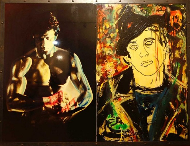 667x513 Sylvester Stallone Became Painter. Actor Reveals Paintings - Sylvester Stallone Painting