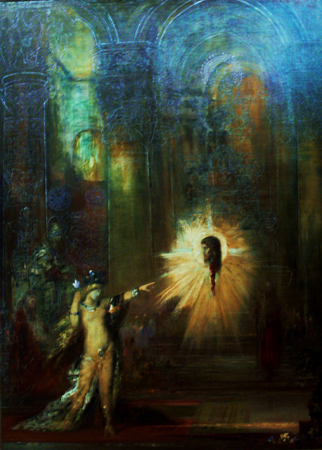 458x640 The Apparition By Gustave Moreau - Symbolist Painting